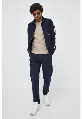 Tommy Hilfiger Суичър в тъмносиньо с принт - Pepit.bg