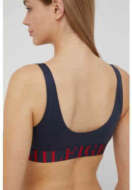 Tommy Hilfiger Сутиен в тъмносиньо с изчистен дизайн - Pepit.bg