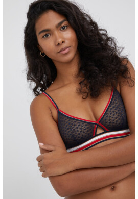 Tommy Hilfiger Сутиен в бяло с изчистен дизайн - Pepit.bg