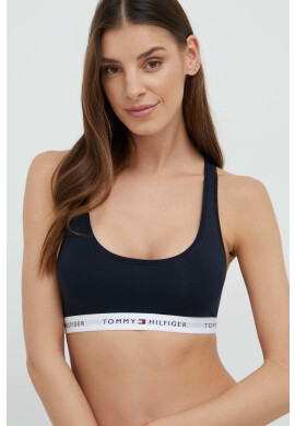 Tommy Hilfiger Сутиен в тъмносиньо с изчистен дизайн - Pepit.bg