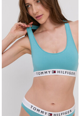 Tommy Hilfiger Сутиен в червено с изчистен дизайн - Pepit.bg