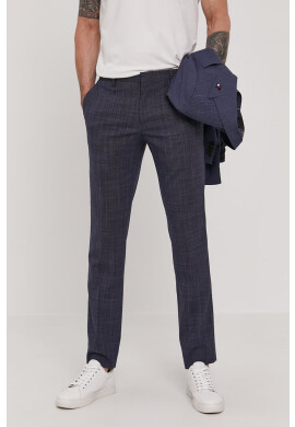 Tommy Hilfiger Tailored Панталон мъжки в тъмносиньо с кройка по тялото - Pepit.bg