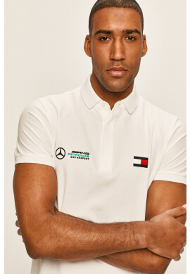 Tommy Hilfiger Tailored Тениска с яка - Pepit.bg