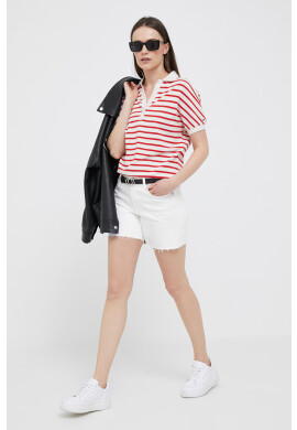 Tommy Hilfiger Тениска в червено - Pepit.bg
