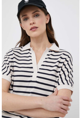 Tommy Hilfiger Тениска в бежово - Pepit.bg