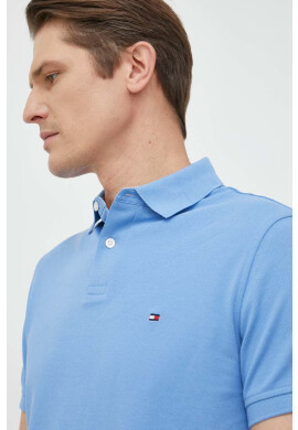 Tommy Hilfiger Тениска с яка в бежово - Pepit.bg