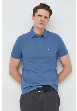 Tommy Hilfiger Тениска с яка в розово - Pepit.bg