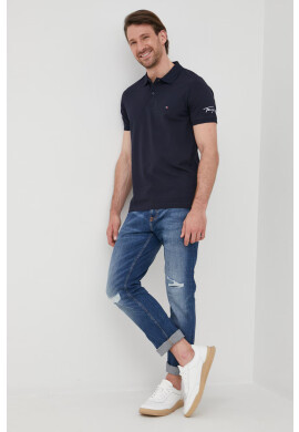 Tommy Hilfiger Тениска с яка - Pepit.bg