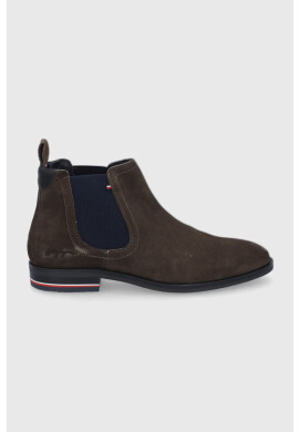 Tommy Hilfiger Велурени боти челси - Pepit.bg