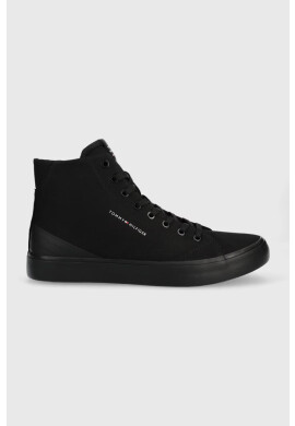 Tommy Hilfiger Високи кецове TH HI VULC CORE CANVAS В черно - Pepit.bg