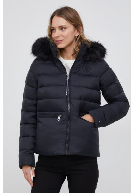 Tommy Hilfiger Яке дамско в черно със зимна изолация - Pepit.bg
