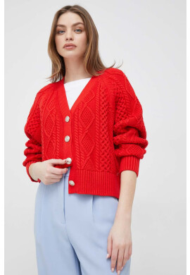 Tommy Hilfiger Жилетка в червено от топла материя - Pepit.bg