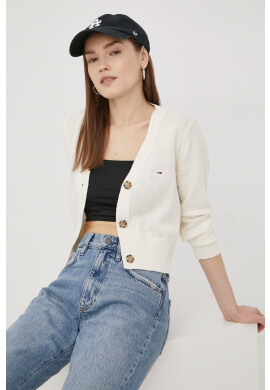 Tommy Jeans дамски в бежово от лека материя - Pepit.bg