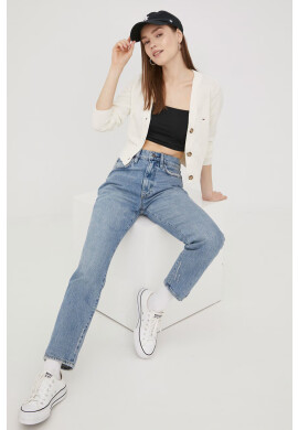 Tommy Jeans дамски в бежово от лека материя - Pepit.bg