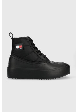 Tommy Jeans Апрески Fashion Boot в черно - Pepit.bg