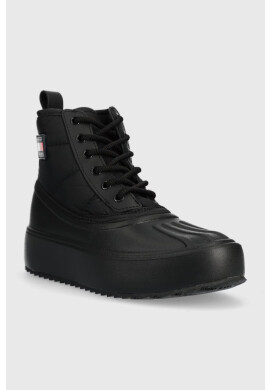 Tommy Jeans Апрески Fashion Boot в черно - Pepit.bg