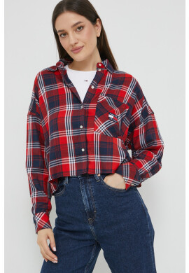 Tommy Jeans Блуза с дълги ръкави в бяло - Pepit.bg