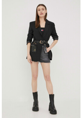 Tommy Jeans Боди дамско в черно - Pepit.bg