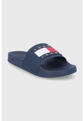 Tommy Jeans Чехли дамско в тъмносиньо - Pepit.bg