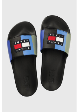 Tommy Jeans Чехли Mens Block Archive Poolslide - Pepit.bg