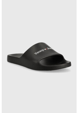 Tommy Jeans Чехли BASIC SLIDE в черно EM0EM01144 - Pepit.bg