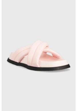 Tommy Jeans Чехли FANCY PADDED SANDAL в розово EN0EN02175 - Pepit.bg