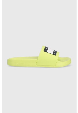 Tommy Jeans Чехли FLAG POOL SLD ESS в жълто EN0EN02115 - Pepit.bg
