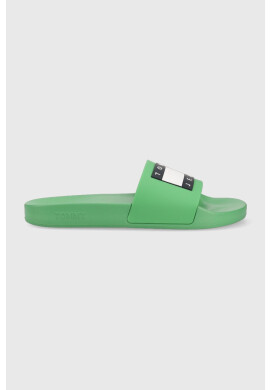 Tommy Jeans Чехли POOL SLIDE ESS в зелено EM0EM01191 - Pepit.bg