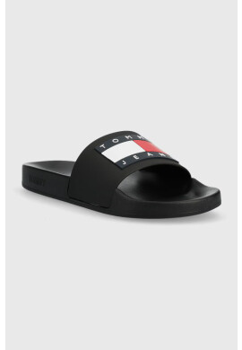 Tommy Jeans Чехли POOL SLIDE ESS в черно EM0EM01191 - Pepit.bg