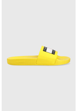 Tommy Jeans Чехли POOL SLIDE ESS в жълто EM0EM01191 - Pepit.bg