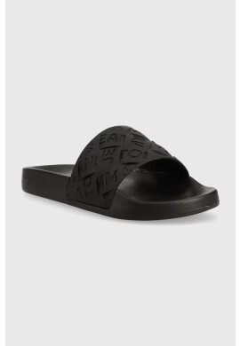 Tommy Jeans Чехли TJW WOVEN POOL SLIDE в черно EN0EN02223 - Pepit.bg