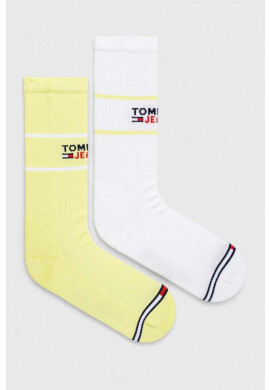 Tommy Jeans Чорапи (2 броя) в бежово - Pepit.bg