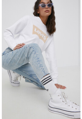 Tommy Jeans Дънки Ce713 дамски с висока талия - Pepit.bg