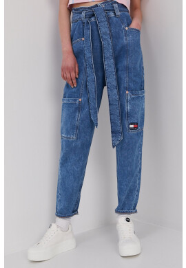 Tommy Jeans Дънки Mom дамски с висока талия - Pepit.bg