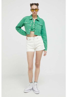 Tommy Jeans Дънков топ в зелено - Pepit.bg