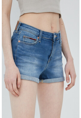 Tommy Jeans Дънкови къси панталони с изчистен дизайн със стандартна талия - Pepit.bg