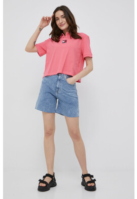 Tommy Jeans Дънкови къси панталони Bf6131 - Pepit.bg
