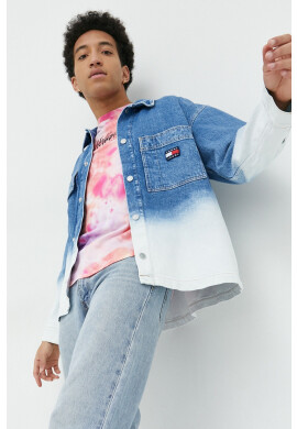 Tommy Jeans Дънково яке в жълто с преходна изолация - Pepit.bg