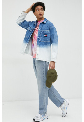 Tommy Jeans Дънково яке в жълто с преходна изолация - Pepit.bg