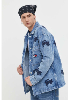 Tommy Jeans Дънково яке в зелено с преходна изолация - Pepit.bg