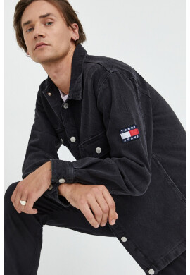 Tommy Jeans Дънково яке в черно с преходна изолация - Pepit.bg