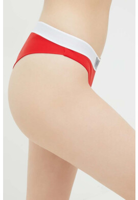 Tommy Jeans Долнище на бански в червено - Pepit.bg