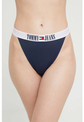 Tommy Jeans Долнище на бански тип бразилиана в тъмносиньо - Pepit.bg