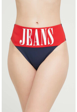 Tommy Jeans Долнище на бански тип бразилиана в тъмносиньо - Pepit.bg