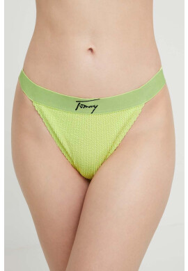 Tommy Jeans Долнище на бански тип бразилиана в зелено - Pepit.bg