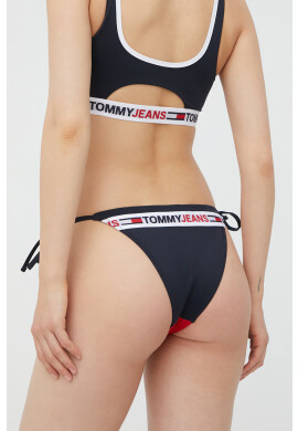 Tommy Jeans Долнище на бански в червено - Pepit.bg