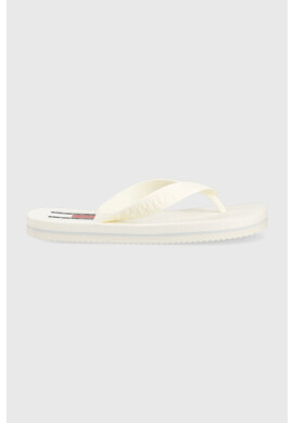 Tommy Jeans Джапанки в бяло с равна подметка EN0EN02194 - Pepit.bg