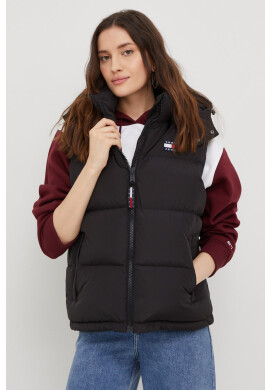 Tommy Jeans Елек дамски в черно със зимна изолация - Pepit.bg