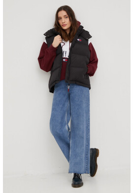 Tommy Jeans Елек дамски в черно със зимна изолация - Pepit.bg