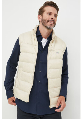 Tommy Jeans Елек мъжки в бежово с преходна изолация - Pepit.bg
